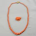 Group of Coral Jewelry