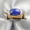 14kt Gold and Lapis Ring