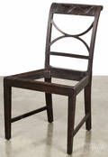 New York Federal mahogany dining chair