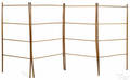 Tiger maple folding quilt rack 19th c
