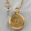 Antique 18kt Gold Hunting Case Pocket Watch