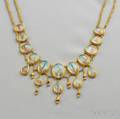 Antique 18kt Gold and Scenic Miniatures Necklace
