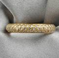18kt Gold and Diamond Band Cartier