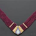 Diamond and Gemset Necklace Eric Russell Nicolai Medvedev
