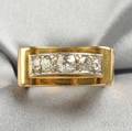 18kt Gold and Diamond Ring
