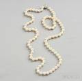 Two Cultured Pearl Necklaces