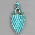 Antique Turquoise Pendant