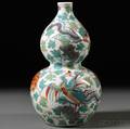 Doucai Double Gourd Vase