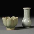 Two Export Celadon Vessels