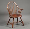 Windsor Bowback Continuousarm Chair