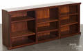 Pair of cherry bookcases