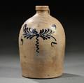 Cobaltdecorated Saltglazed Stoneware Jug