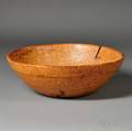 Turned Burlwood Bowl