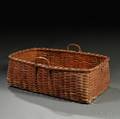 Large Doublehandled Woven Splint Basket