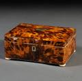 Tortoiseshell Veneer Sewing Box