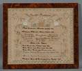 Needlework Family Register of a Roxbury Massachusetts Family
