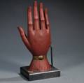 Painted Tin Glove Trade Sign