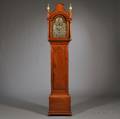 Tiger Maple Tall Case Clock