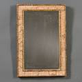 Neoclassical Pink Marble and Giltgesso Framed Bilbao Mirror