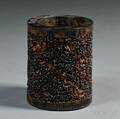 Faux Tortoiseshell Brush Pot