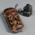Lacquer Inro with Netsuke