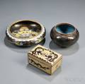 Three Cloisonne Items
