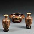 Three Cloisonne Items