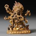 Giltbronze Figure of Mahakala