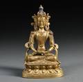 Giltbronze Figure of Avalokiteshvara
