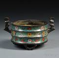 Champleve Bronze Censer