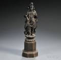 Bronze Standing Figure of Kannon