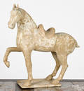 Chinese Tang dynasty pottery horse
