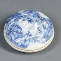 Blue and White Seal Paste Box