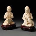 Pair of Figures of Old Women