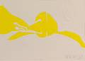 American School 20th21st Century Eleven Leaf Prints Including Six Impressions of Yellow Leaf