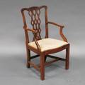 Chippendale Mahogany Armchair