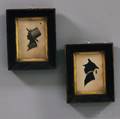 Pair of Framed Silhouettes