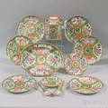 Group of Rose Medallion Chinese Export Porcelain