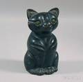 Cast Iron Black Cat Doorstop