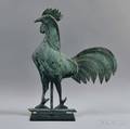 Molded Copper Rooster Weathervane