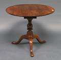 Chippendale Walnut Tilttop Tea Table
