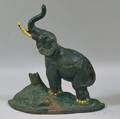Cast Iron Elephantform Doorstop