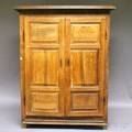 Paneled Oak Twodoor Armoire