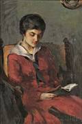 Charles Hovey Pepper American 18641950 Girl Reading