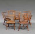 Five Assorted Windsor Chairs