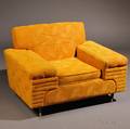 Art Deco Upholstered Chair