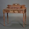 Salmonpainted Late Federal Dressing Table