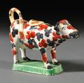 Staffordshire Earthenware Cow Creamer