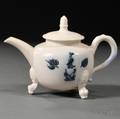 Staffordshire Saltglazed Stoneware Teapot and Cover