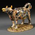 Staffordshire Earthenware Cow Creamer